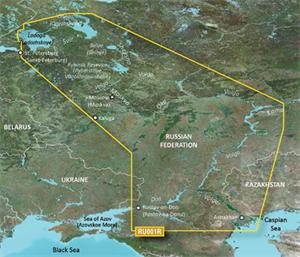 BlueChart G2 HD - HXEU062R /Russian Inland Waterways/ REGULAR