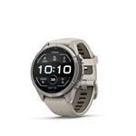 fenix 9 Pro - 43mm, AMOLED, Sapphire, Titanium, Fog Gray/Dark Sandstone band