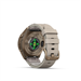 fenix 9 Pro - inReach, 43mm, AMOLED, Sapphire, Autumn Gold Titanium, Bone Leather band