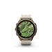 fenix 9 Pro - inReach, 43mm, AMOLED, Sapphire, Autumn Gold Titanium, Bone Leather band