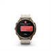 fenix 9 Pro - inReach, 43mm, AMOLED, Sapphire, Autumn Gold Titanium, Bone Leather band