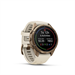 fenix 9 Pro - inReach, 43mm, AMOLED, Sapphire, Autumn Gold Titanium, Cream/French Gray band