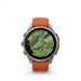 fenix 9 Pro - inReach, 47mm, AMOLED, Sapphire, Titanium, Autumn Orange/Spark Orange band