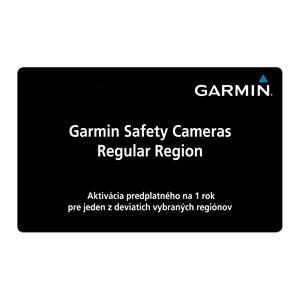Garmin Safety Cameras - Regular Region - aktivácia predplatného na 1 rok
