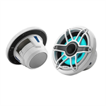 JL Audio® M6 Marine Speakers, 6.5" with LED and White sport grille