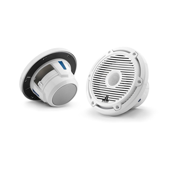 JL Audio® M6 Marine Speakers, 6.5" with White classic grille