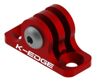 K-EDGE GO BIG adaptér pre pevnú montáž, red