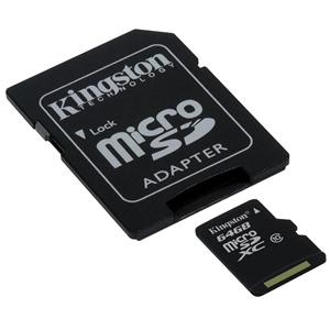Kingston 64GB microSDXC Class 10