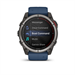 quatix 8 - 51mm, AMOLED, Sapphire, Titanium, Captain blue band