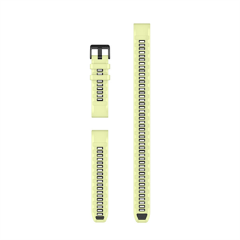 Silikónový remienok QuickFit 22 - Citron (+ extra dlhý remienok)