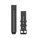 Silikonový remienok QuickFit 22 - Graphite/Black