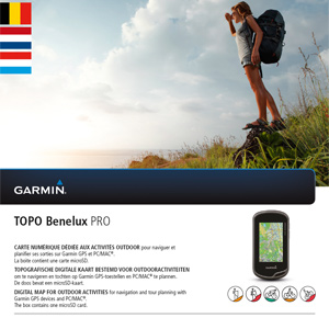 TOPO Benelux PRO, DVD + microSD/SD