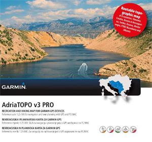 TOPO mapa - Adria v.3 PRO, microSD™/SD™