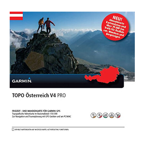 TOPO mapa - Rakúsko v.4 PRO, microSD™/SD™