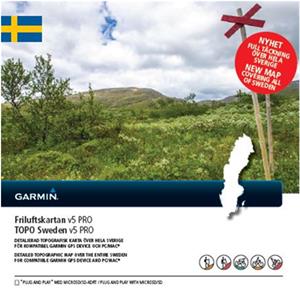 TOPO mapa - Švédsko v.5 PRO, microSD™/SD™