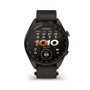 Approach S72 - 43 mm Carbon Gray/Heritage Bronze DLC + snímače na palice Approach CT10