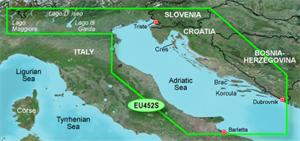 BlueChart G2 - HXEU452S / Jadran / SMALL