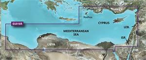 BlueChart G3 - HXEU016R /Southeast Mediterranean/ REGULAR