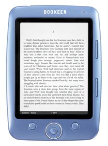Bookeen Cybook Opus, modrý
