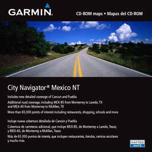 City Navigator Mexico NT, microSD/SD