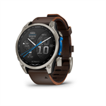 D2 Mach 2 - 47mm, AMOLED, Sapphire, Titanium, Oxford Brown Leather Band