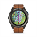 D2 Mach 2 Pro - 51mm, AMOLED, Sapphire, Carbon Gray DLC Titanium, Chestnut Leather Band