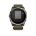 Enduro 4, Titanium with dark olive ComfortFit fabric band