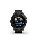 epix (Gen 2), Sapphire, Black, Carbone Gray DLC Titanium, Silicone Band