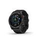 epix (Gen 2), Sapphire, Black, Carbone Gray DLC Titanium, Silicone Band