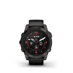 epix Pro (g2) Sapphire, 47mm, Carbon Gray DLC Titanium, Black band