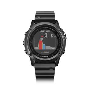 fénix 3, Sapphire HR Slate Gray, Stainless Steel band