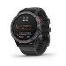 fenix 6 Pro Solar, Slate Gray, Black Band