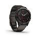 fenix 6 Pro Solar, Titanium Carbon Gray DLC, DLC Titanium Band