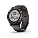 fenix 6 Pro Solar, Titanium Carbon Gray DLC, DLC Titanium Band