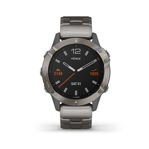 fénix 6 Sapphire, Titanium Grey, Titanium band