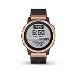 fénix 6S Sapphire, Rose Gold-tone, Heathered Black Nylon Band