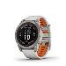 fenix 7 Pro Sapphire Solar, Titanium, Fog Gray/Ember Orange Band