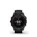 fenix 7 Sapphire Solar, Black DLC Titanium, Black Band