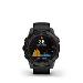 fenix 7 Sapphire Solar, Black DLC Titanium, Black Band