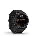 fenix 7 Sapphire Solar, Carbon Gray DLC Titanium, Black Band