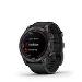 fenix 7 Sapphire Solar, Carbon Gray DLC Titanium, Black Band