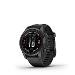 fenix 7S Pro Sapphire Solar, Carbon Gray DLC Titanium, Black Band