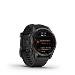 fenix 7S Sapphire Solar, Carbon Gray DLC Titanium, Black Band