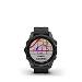 fenix 7S Sapphire Solar, Carbon Gray DLC Titanium, Black Band