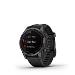 fenix 7S Sapphire Solar, Carbon Gray DLC Titanium, Black Band