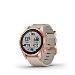 fenix 7S Sapphire Solar, Rose Gold Titanium, Limestone Leather Band