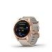 fenix 7S Sapphire Solar, Rose Gold Titanium, Limestone Leather Band