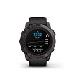 fenix 7X Pro Sapphire Solar, Carbon Gray DLC Titanium, Black Band