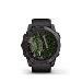 fenix 7X Pro Sapphire Solar, Carbon Gray DLC Titanium, Black Band