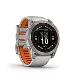 fenix 7X Pro Sapphire Solar, Titanium, Fog Gray/Ember Orange Band